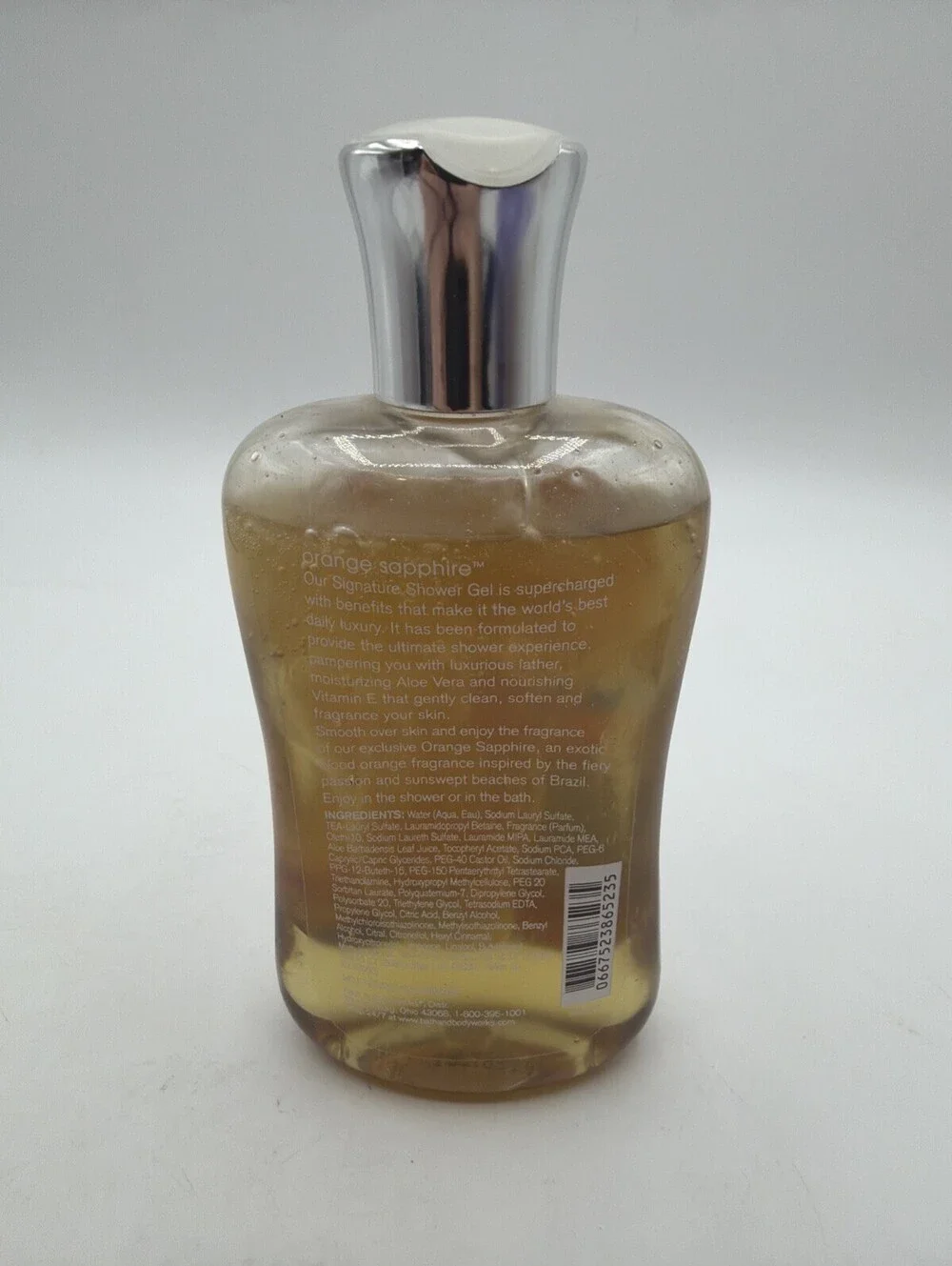 Bath & Body Works Orange Sapphire Shower Gel 10 oz Signature RARE & Discontinued